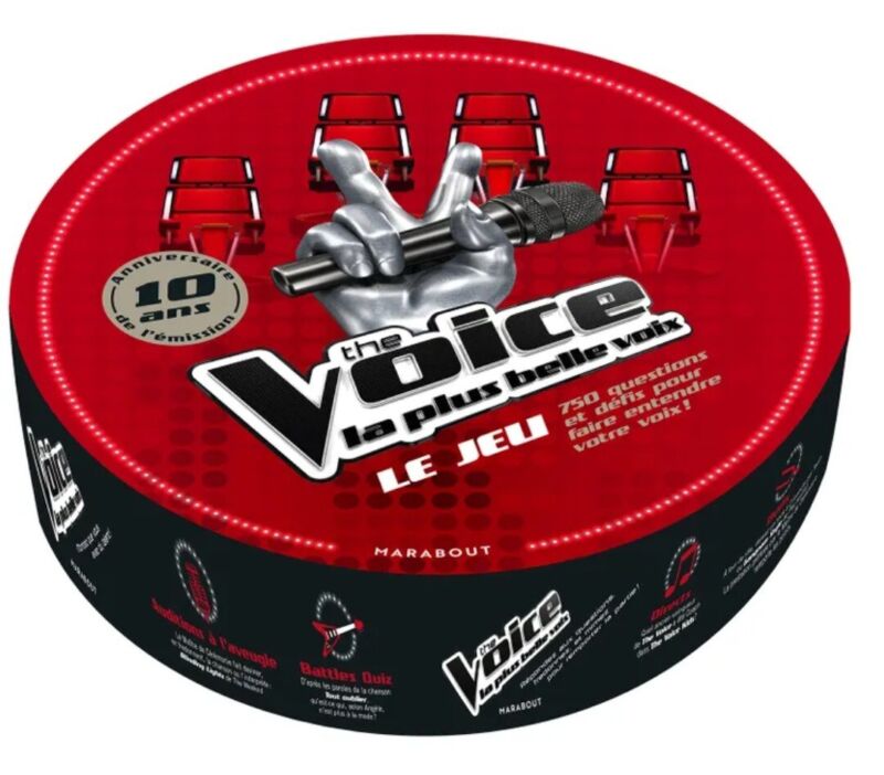 Jeu The Voice 10 Ans Anniversaire Sous Blister