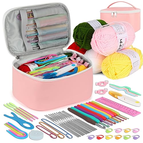 Coopay Kit de crochet pour débutants et adultes - 58